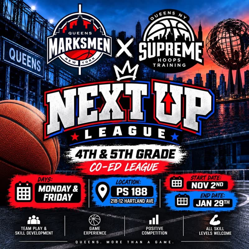 Next Up League flyer, 4th and 5th grade